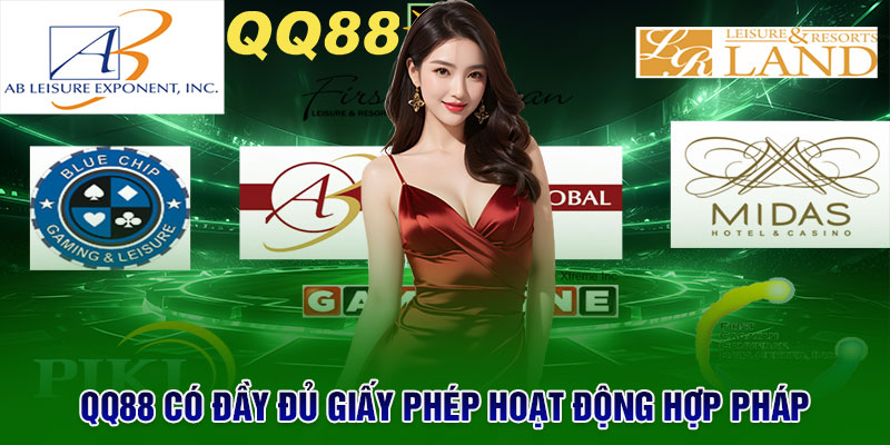 QQ88 - QQ88.COM Trang Chủ Chính Thức Năm 2026 5 QQ88 có đầy đủ giấy phép hoạt động hợp pháp
